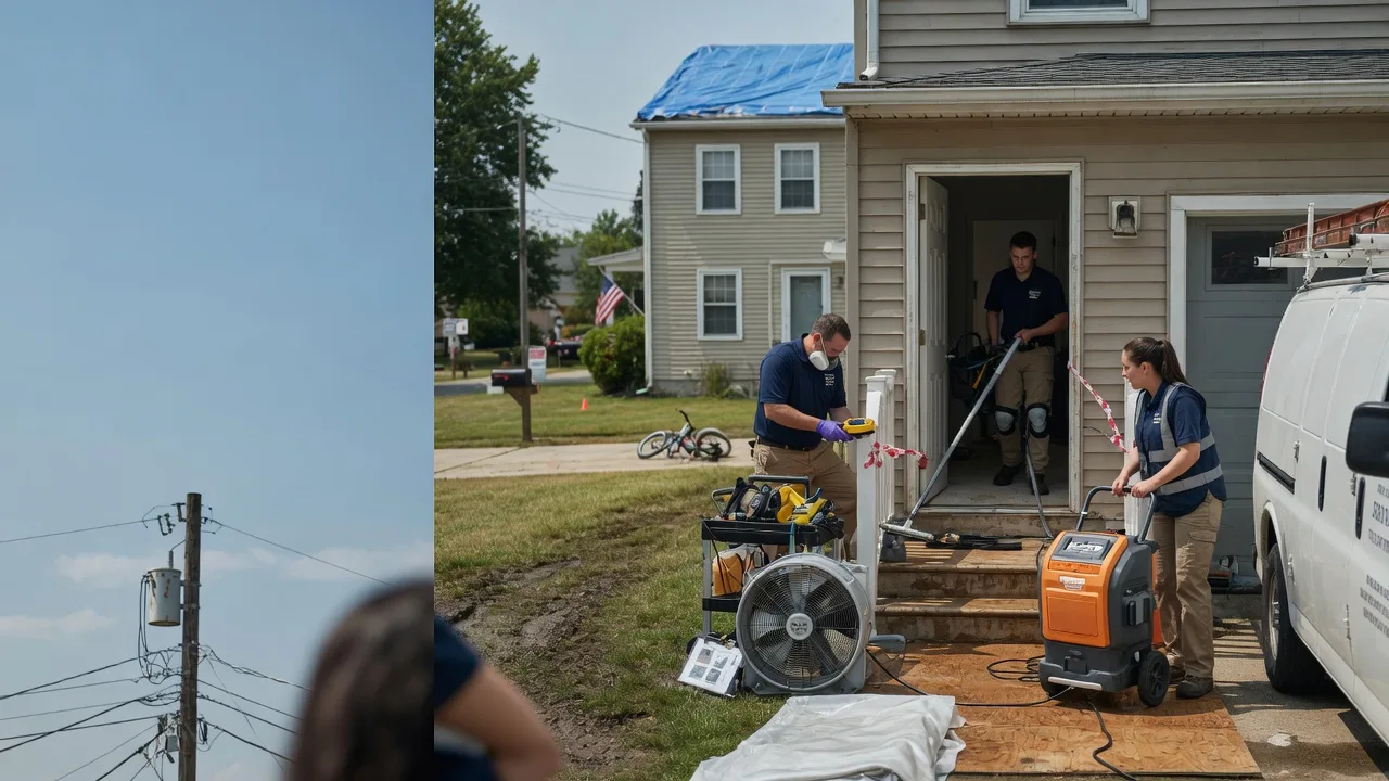 Water Damage Repair in Seatonville, IL near me